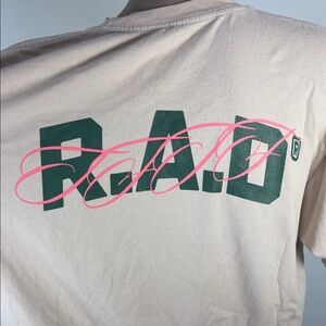 R.A.D. Cream Short Sleeve Men's Tee